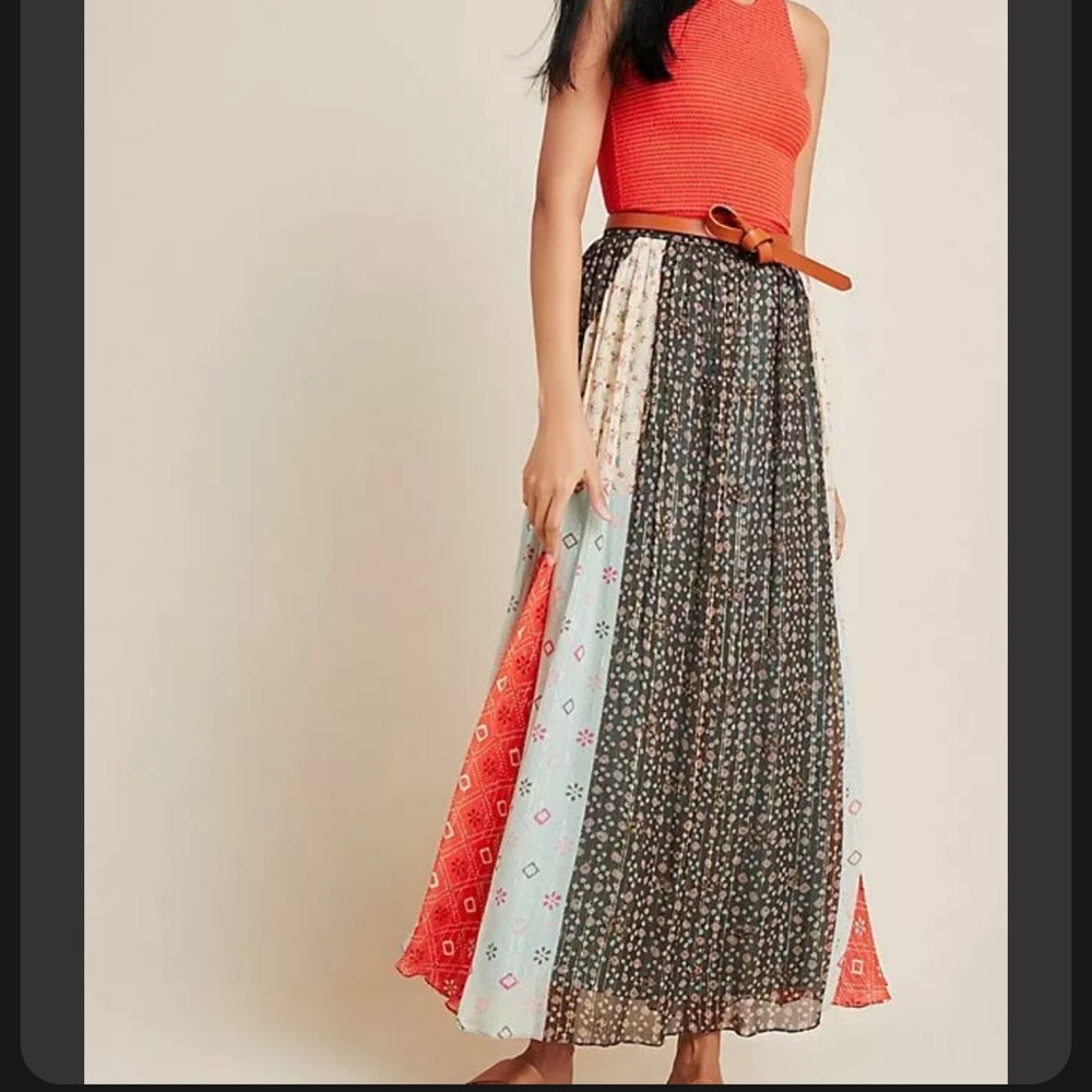 Anthropologie Verb Margot Maxi Skirt NWT